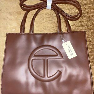 🐮Telfar Medium Shopping Bag - Chocolate🦧